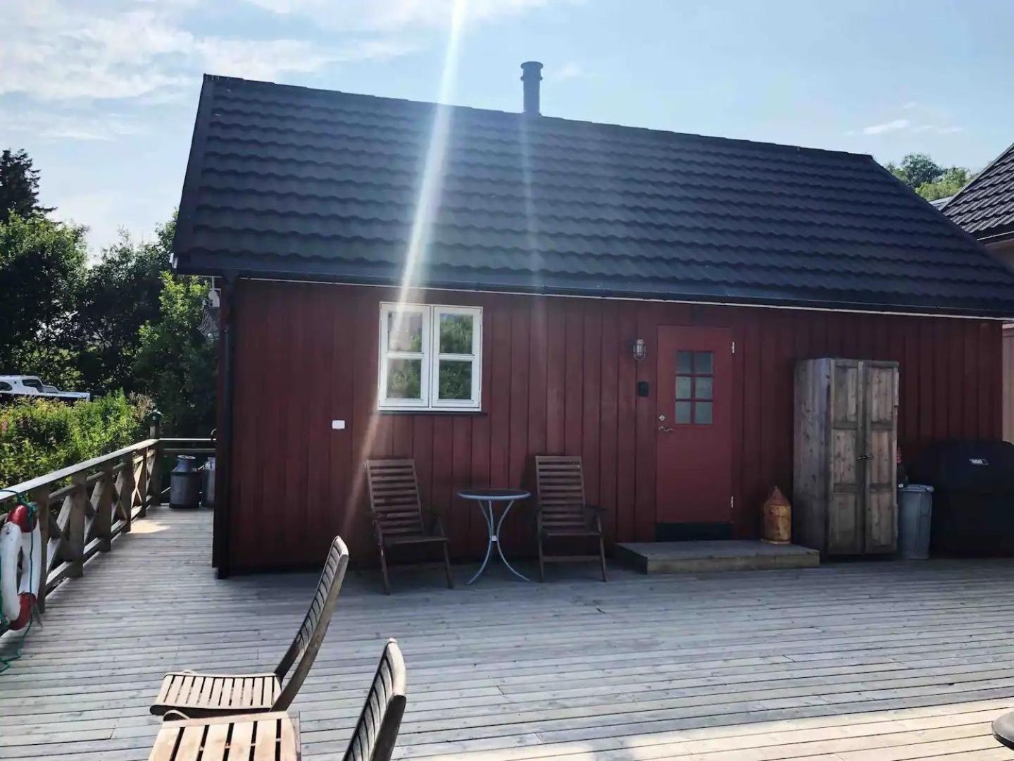 Nora'S Waterfront Cabin Сволвер Екстер'єр фото